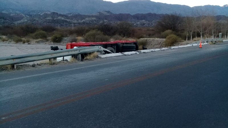 Vuelco en Santa María