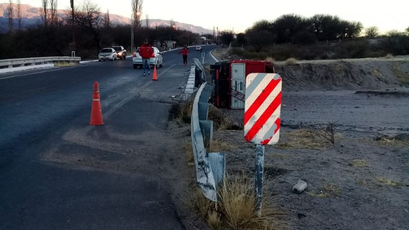 Vuelco en Santa María