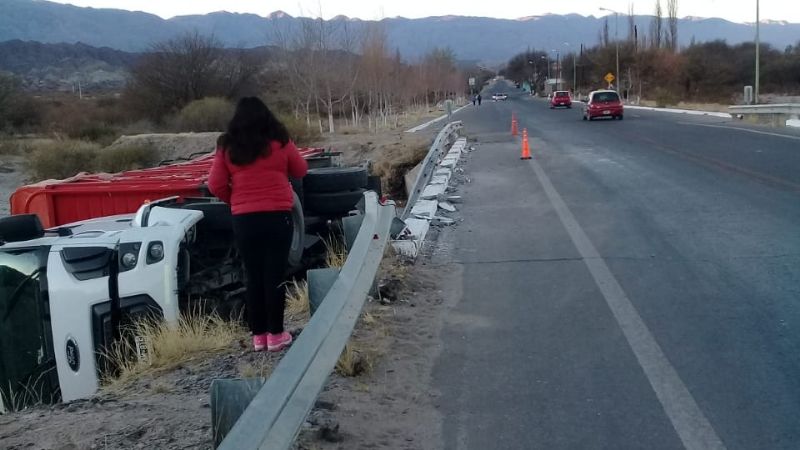 Vuelco en Santa María