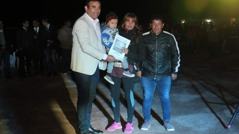 Inauguraron obra de electrificación en Recreo