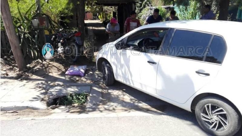 Niño en moto protagonizó un accidente en Los Altos y lo trasladan a la Capital