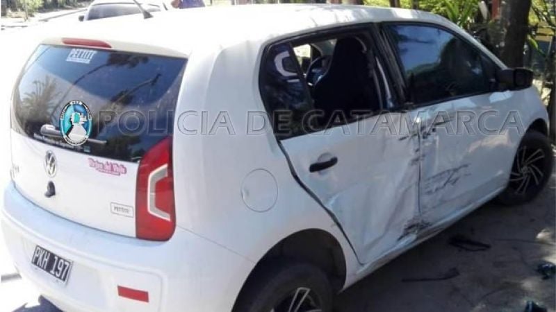 Niño en moto protagonizó un accidente en Los Altos y lo trasladan a la Capital