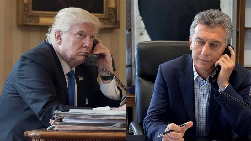 Macri habló 15 minutos por teléfono con Trump sobre la crisis de la Argentina