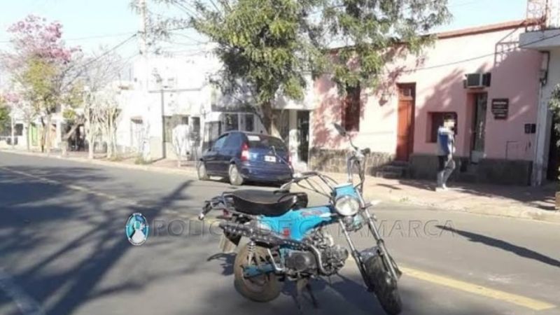 Choque en Belgrano y Junín