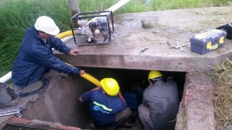 Por tareas de reparación, restringirán el servicio de agua en Valle Chico