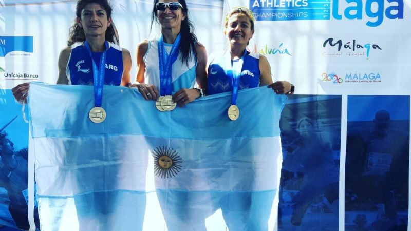 Atleta catamarqueña se destaca en competencia en Málaga, España