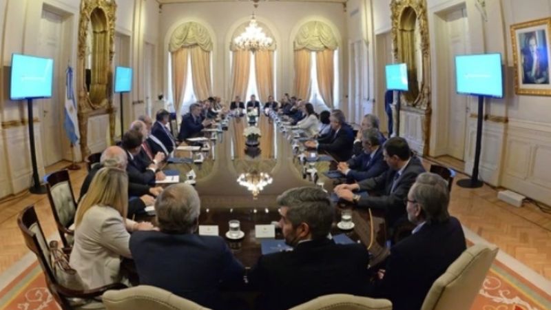Gobernadores confirmaron que el martes irán a la Casa Rosada