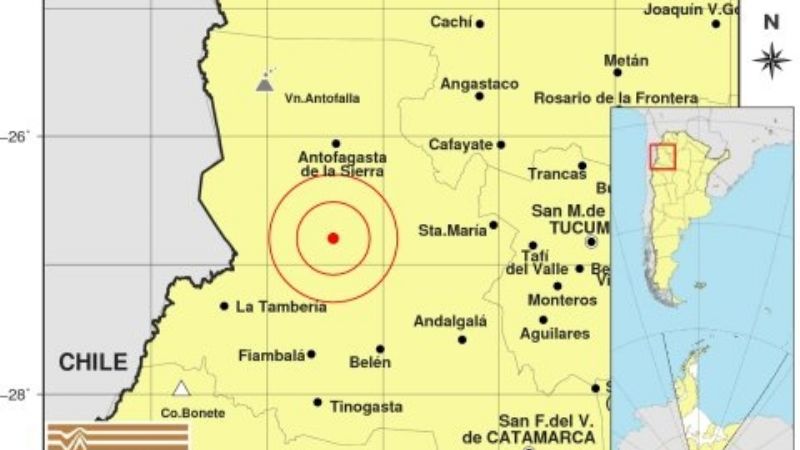 Madrugada con dos temblores en el Oeste