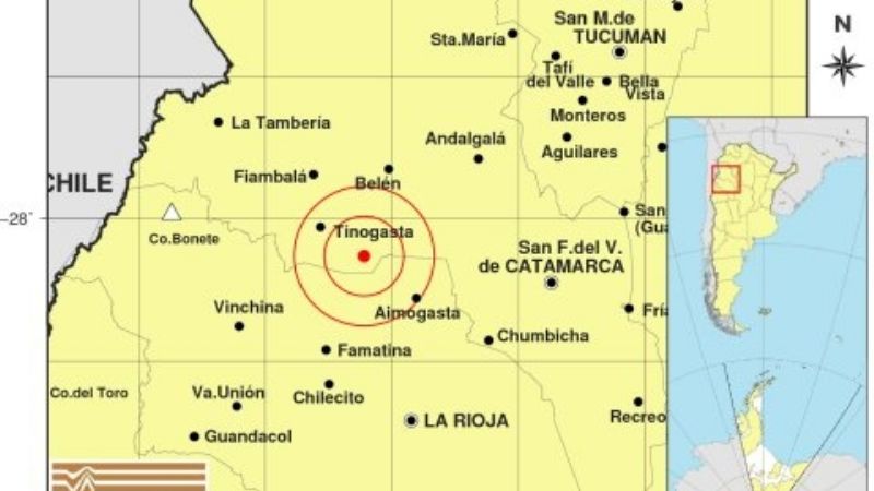 Madrugada con dos temblores en el Oeste