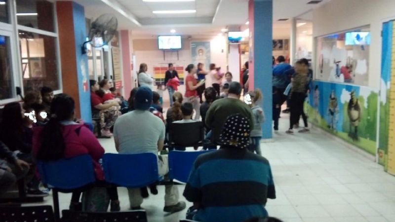 El Eva Perón es el único centro de internación infantil y está desbordado