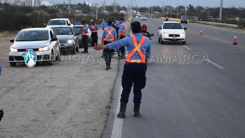 Casi 70 vehículos secuestrados en rigurosos controles