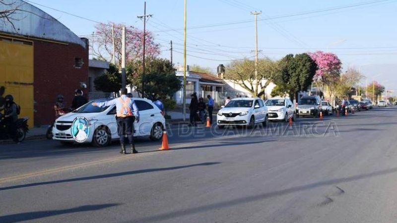 Casi 70 vehículos secuestrados en rigurosos controles