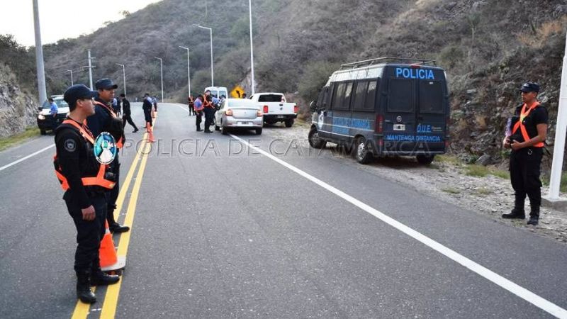 Casi 70 vehículos secuestrados en rigurosos controles