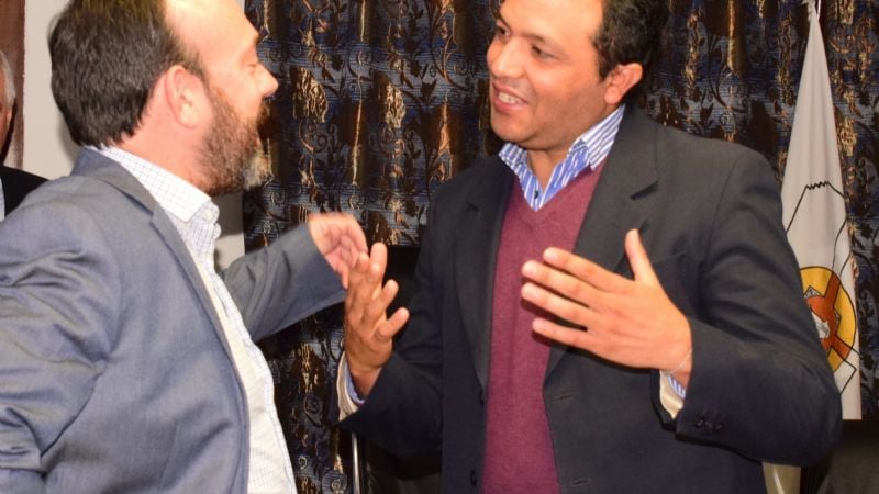 Sanchez consiguió 100 mil pesos para clubes de Santa María