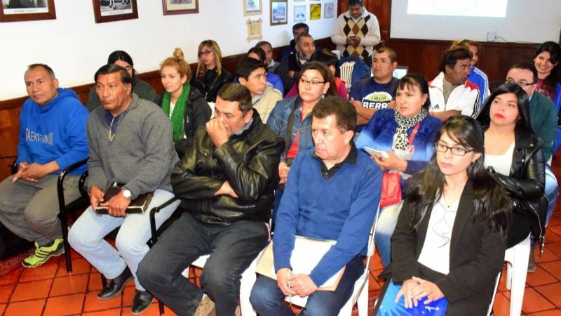 Sanchez consiguió 100 mil pesos para clubes de Santa María