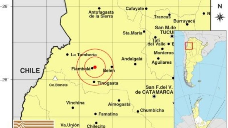 Otra madrugada con temblores en el Oeste