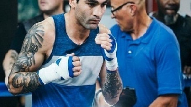 “El Zurdo” y Ugás se mostraron para la prensa