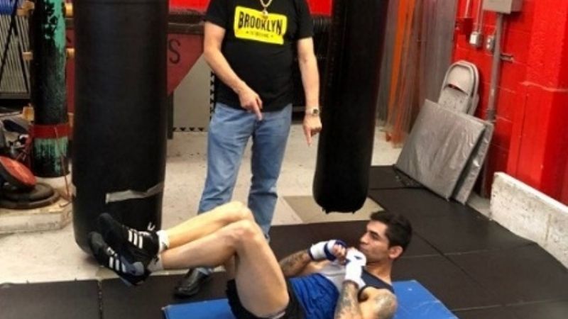 “El Zurdo” y Ugás se mostraron para la prensa