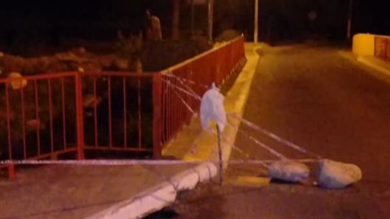 Peligro en el puente de la ruta 4 en El Rodeo