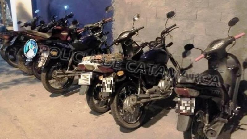 Impresionante: secuestran 95 rodados