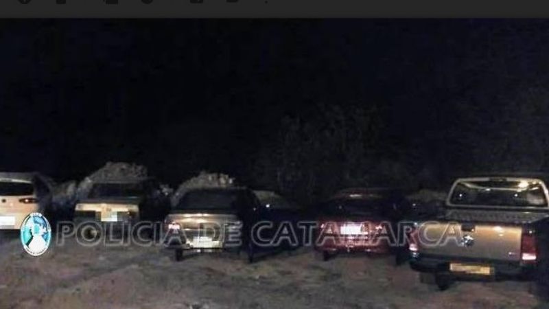 Impresionante: secuestran 95 rodados