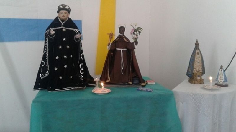 Santos patronos de El Alto visitaron el Concejo Deliberante