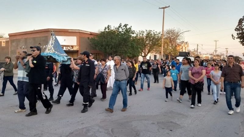 Día del Milagro: Recreo caminó junto a la Madre del Valle