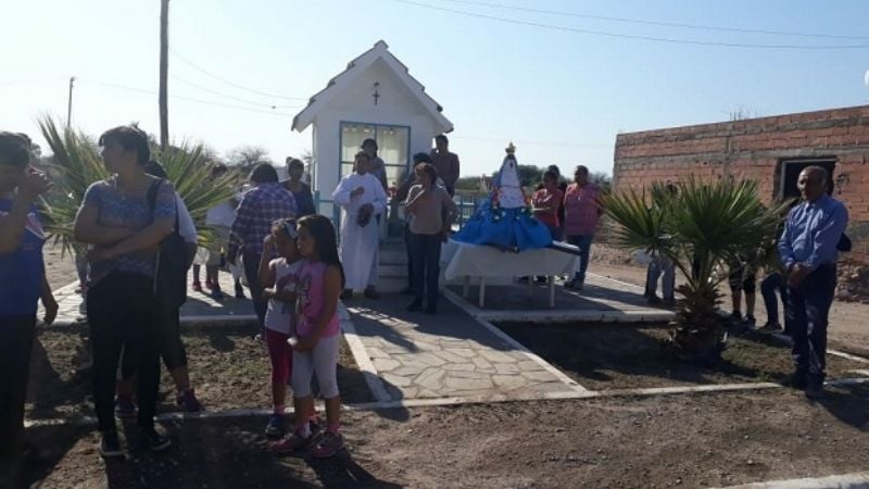 Esquiú también agradeció a la Virgen