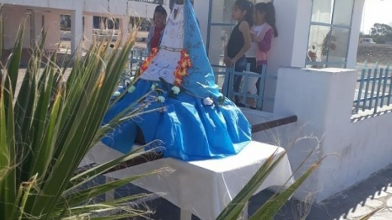 Esquiú también agradeció a la Virgen