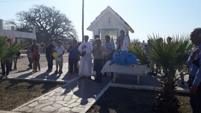 Esquiú también agradeció a la Virgen