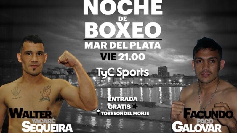 “Yacaré” Sequeira vs. el tucumano Galovar, en medio pesados