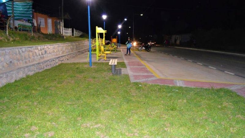 Se habilitó el Paseo Lineal, entre Buena Vista y El Alamito, en Aconquija