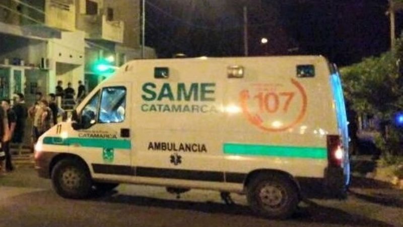 Mujer herida tras un choque