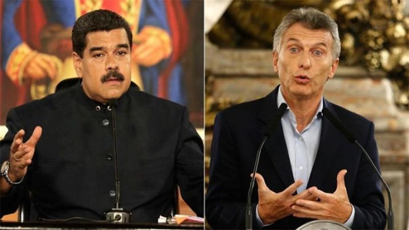 "Nicolás Maduro hoy intenta burlarse de la democracia", dijo Macri