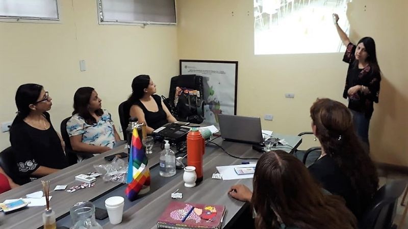 Capacitaron a agentes sanitarios para “Jueves Itinerante de Carpa Saludable”