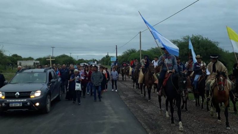 Emotivos actos en El Suncho y Piedra Blanca recordando a Fray Mamerto Esquiú