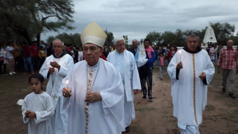 Emotivos actos en El Suncho y Piedra Blanca recordando a Fray Mamerto Esquiú