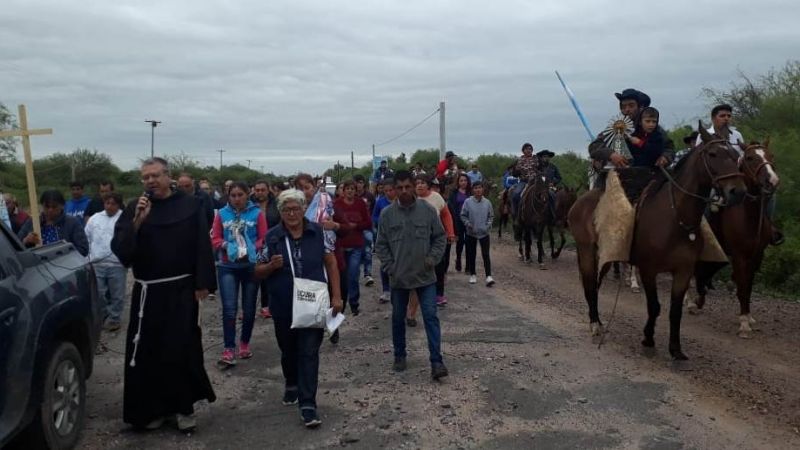 Emotivos actos en El Suncho y Piedra Blanca recordando a Fray Mamerto Esquiú
