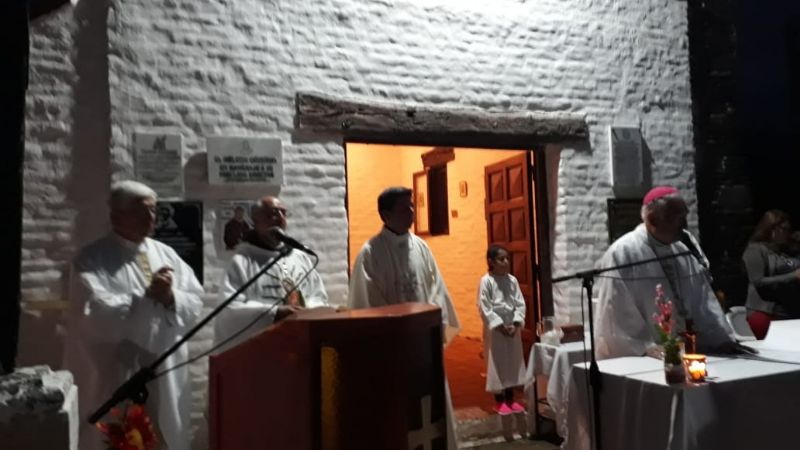 Emotivos actos en El Suncho y Piedra Blanca recordando a Fray Mamerto Esquiú