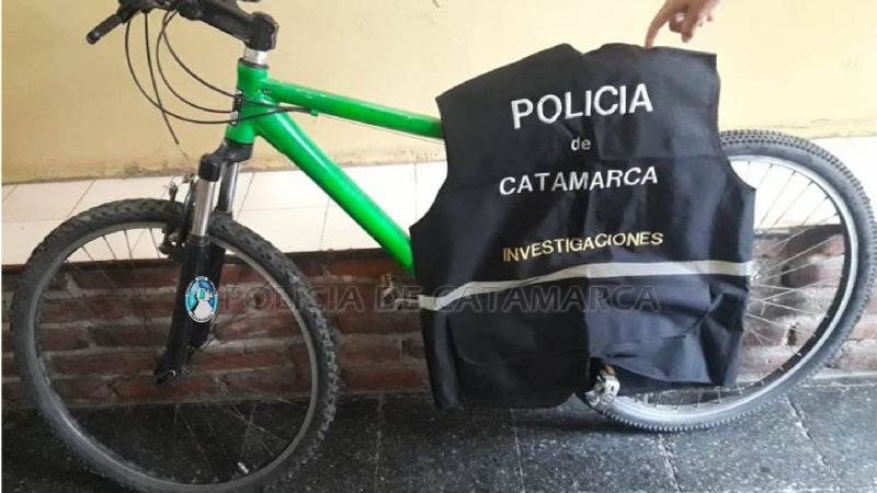 Recuperan una bicicleta robada