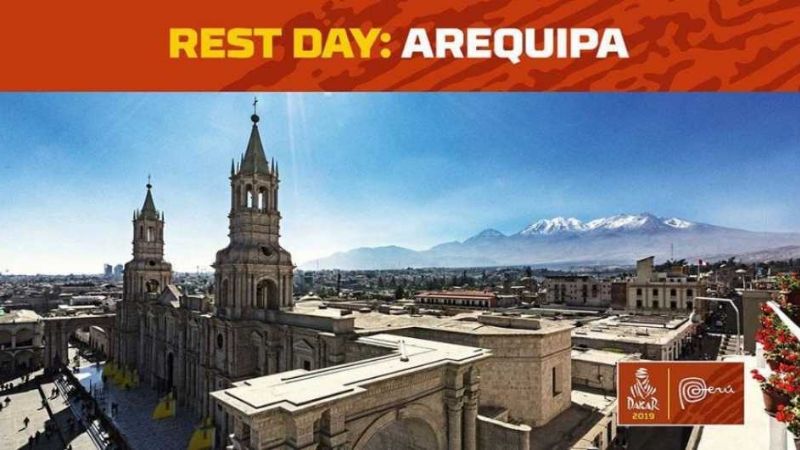 El Rally Dakar 2019 hoy descansa en Arequipa