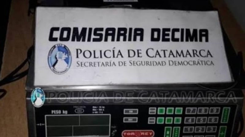 Secuestran una balanza
