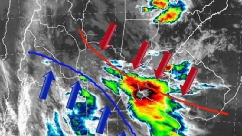 Se aproxima otro frente frío y vuelven las lluvias