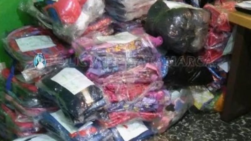 Secuestran mercadería ilegal valuada en $100.000