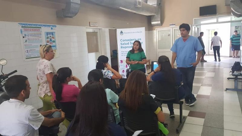 Actividades del “Plan Embarazo No Intencional Adolescente”