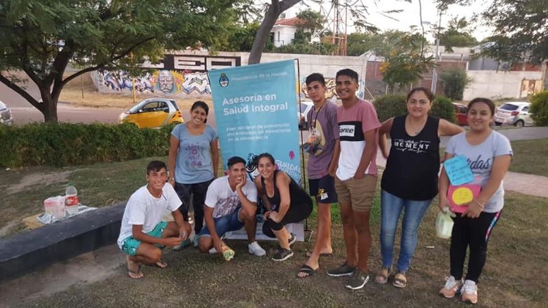 Actividades del “Plan Embarazo No Intencional Adolescente”