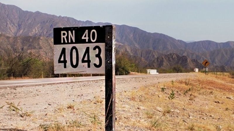 Siguen los trabajos en dos tramos de la Ruta 40