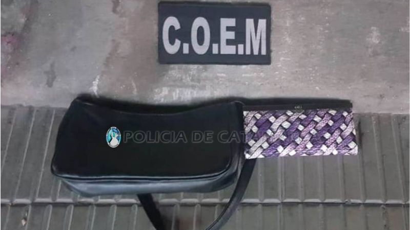 Una joven le robó un monedero con dinero a un hombre en la terminal