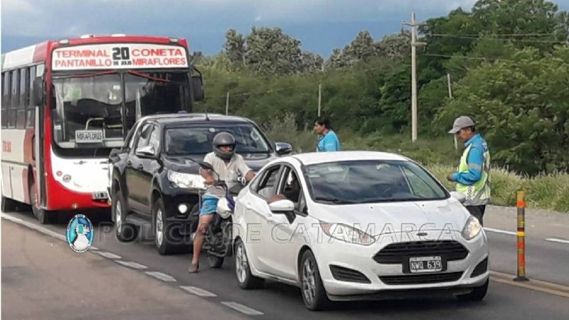 Riguroso “Sol y Montaña”: Secuestran 160 vehículos