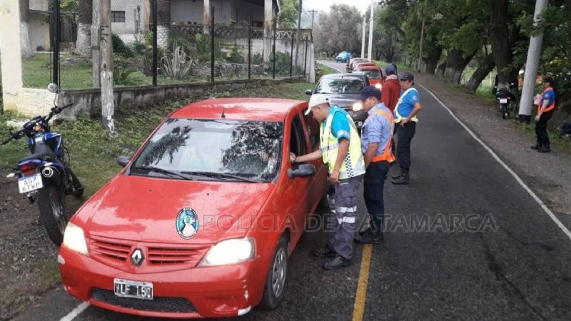 Riguroso “Sol y Montaña”: Secuestran 160 vehículos